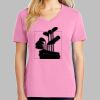 Ladies Core Cotton V Neck Tee Thumbnail