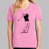 Ladies Core Cotton V Neck Tee Thumbnail