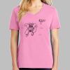Ladies Core Cotton V Neck Tee Thumbnail