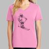 Ladies Core Cotton V Neck Tee Thumbnail