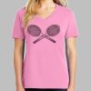 Ladies Core Cotton V Neck Tee Thumbnail