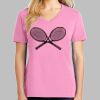 Ladies Core Cotton V Neck Tee Thumbnail