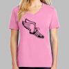 Ladies Core Cotton V Neck Tee Thumbnail