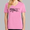 Ladies Core Cotton V Neck Tee Thumbnail