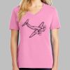 Ladies Core Cotton V Neck Tee Thumbnail