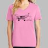 Ladies Core Cotton V Neck Tee Thumbnail