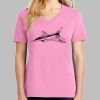 Ladies Core Cotton V Neck Tee Thumbnail