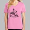 Ladies Core Cotton V Neck Tee Thumbnail