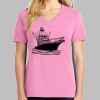 Ladies Core Cotton V Neck Tee Thumbnail