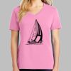 Ladies Core Cotton V Neck Tee Thumbnail