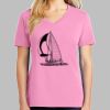 Ladies Core Cotton V Neck Tee Thumbnail
