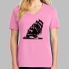 Ladies Core Cotton V Neck Tee Thumbnail