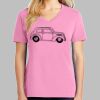 Ladies Core Cotton V Neck Tee Thumbnail