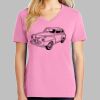 Ladies Core Cotton V Neck Tee Thumbnail