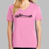 Ladies Core Cotton V Neck Tee Thumbnail