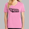 Ladies Core Cotton V Neck Tee Thumbnail