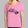 Ladies Core Cotton V Neck Tee Thumbnail
