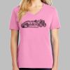 Ladies Core Cotton V Neck Tee Thumbnail