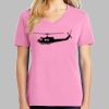 Ladies Core Cotton V Neck Tee Thumbnail