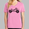 Ladies Core Cotton V Neck Tee Thumbnail