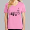 Ladies Core Cotton V Neck Tee Thumbnail