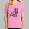 Ladies Core Cotton V Neck Tee Thumbnail
