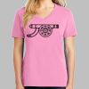 Ladies Core Cotton V Neck Tee Thumbnail
