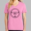 Ladies Core Cotton V Neck Tee Thumbnail