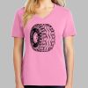 Ladies Core Cotton V Neck Tee Thumbnail