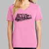 Ladies Core Cotton V Neck Tee Thumbnail