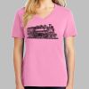 Ladies Core Cotton V Neck Tee Thumbnail