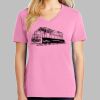 Ladies Core Cotton V Neck Tee Thumbnail