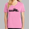 Ladies Core Cotton V Neck Tee Thumbnail