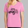 Ladies Core Cotton V Neck Tee Thumbnail