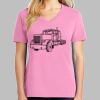 Ladies Core Cotton V Neck Tee Thumbnail