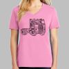Ladies Core Cotton V Neck Tee Thumbnail