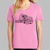 Ladies Core Cotton V Neck Tee Thumbnail