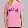 Ladies Core Cotton V Neck Tee Thumbnail