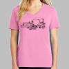 Ladies Core Cotton V Neck Tee Thumbnail