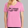 Ladies Core Cotton V Neck Tee Thumbnail