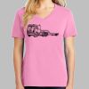 Ladies Core Cotton V Neck Tee Thumbnail