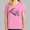 Ladies Core Cotton V Neck Tee Thumbnail