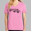 Ladies Core Cotton V Neck Tee Thumbnail