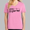 Ladies Core Cotton V Neck Tee Thumbnail