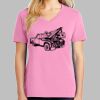 Ladies Core Cotton V Neck Tee Thumbnail