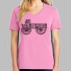 Ladies Core Cotton V Neck Tee Thumbnail