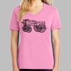 Ladies Core Cotton V Neck Tee Thumbnail