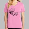 Ladies Core Cotton V Neck Tee Thumbnail