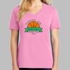 Ladies Core Cotton V Neck Tee Thumbnail