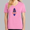 Ladies Core Cotton V Neck Tee Thumbnail